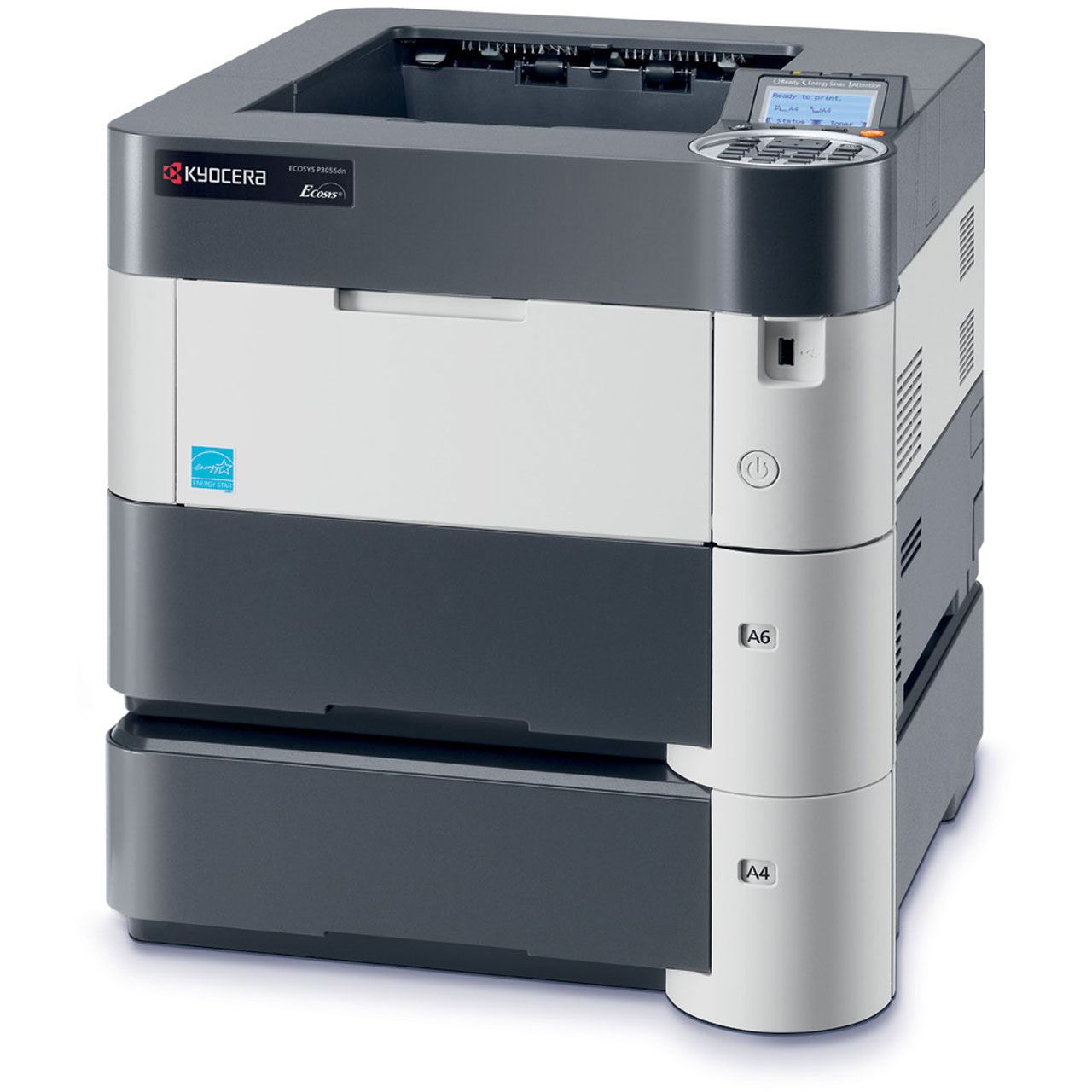 Kyocera Ecosys P3055dn/KL3 S/W Laser Drucken Cardreader / LAN / USB 2.0