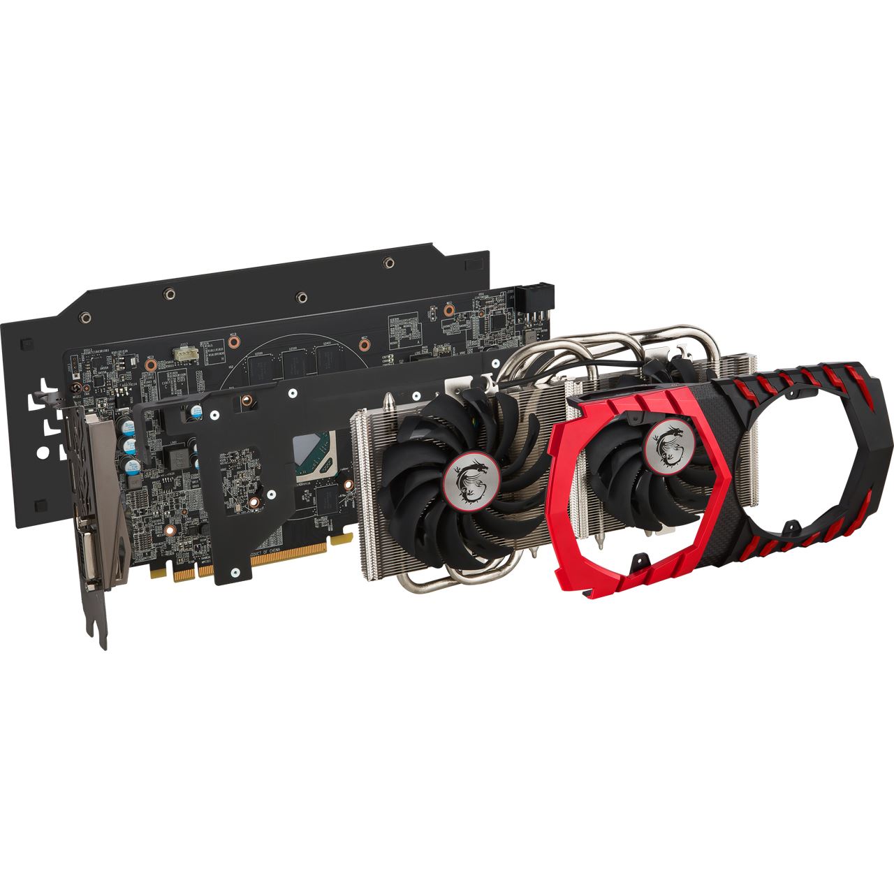 4GB MSI Radeon RX 580 Gaming X 4G Aktiv PCIe 3.0 x16 (Retail) - RX 580 ...