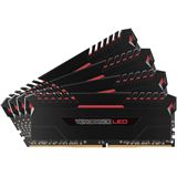 32GB Corsair Vengeance LED rot DDR4-3400 DIMM CL16 Quad Kit