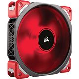 Corsair ML120 Pro rote LED 120x120x25mm 400-2000 U/min 16-37dB(A) schwarz/rot
