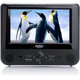 Xoro HSD-7701 portabler DVD-Player, 2 x 7" mit Kopfstützen-Halterung