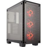 Corsair Crystal 460X RGB mit Sichtfenster Midi Tower ohne Netzteil schwarz