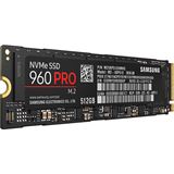 512GB Samsung 960 Pro M.2 2280 NVMe PCIe 3.0 x4 32Gb/s 3D-NAND MLC Toggle (MZ-V6P512BW)