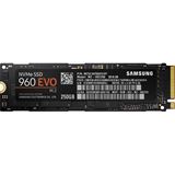 250GB Samsung 960 Evo M.2 2280 NVMe PCIe 3.0 x4 32Gb/s 3D-NAND TLC Toggle (MZ-V6E250BW)