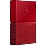 4000GB WD My Passport WDBYFT0040BRD-WESN 2.5" (6.4cm) USB 2.0 / USB 3.0 rot