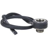 Phobya Temperatursensor Innen-/Außengewinde G1/4 - black nickel