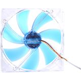 Phobya G-Silent 18 Slim LED 180x180x25mm 0-950 U/min 10-19.9 dB(A) blau/transparent