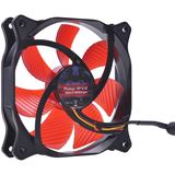 Phobya HP-S 12 Silent 120x120x25mm 1000-1450 U/min 20-29,9 dB(A) schwarz/rot