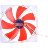 Phobya G-Silent 18 Slim LED 180x180x25mm 0-950 U/min 10-19.9 dB(A) rot/transparent