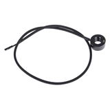 Alphacool Eiszapfen Temperatursensor G1/4 IG/IG mit AG Adapter - Deep Black