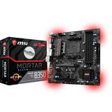 MSI B350M MORTAR AMD B350 So.AM4 Dual Channel DDR4 mATX Retail