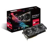 8GB Asus Radeon RX 580 ROG Strix T8G Gaming Aktiv PCIe 3.0 x16 (Retail)
