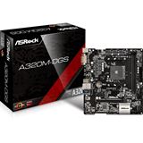 ASRock A320M-DGS AMD A320 So.AM4 Dual Channel DDR4 ATX Retail