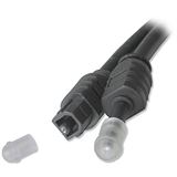 Lindy Opt.SPDIF TosLink-Mini St.5m Plastic fibre, metal ferrule