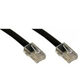 (€0,98*/1m) 5.00m InLine ISDN Anschlusskabel 8p8c RJ45 Stecker auf RJ45 Stecker Schwarz