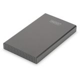 Digitus Externes Gehäuse 2,5" SATAIII USB3.0 SSD/HDD Alu sw