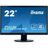22" (55,88cm) iiyama ProLite E2283HS-B3 schwarz 1920x1080 1xHDMI / 1xVGA / 1xDisplayPor
